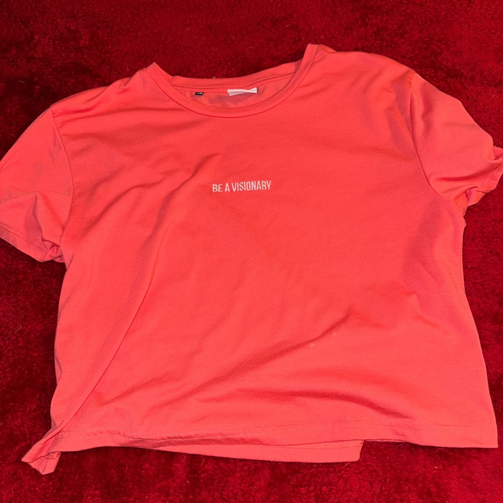 Gymshark Be Visionary Coral Tee